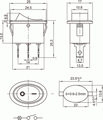 KCD115 101N 023R  DIAG